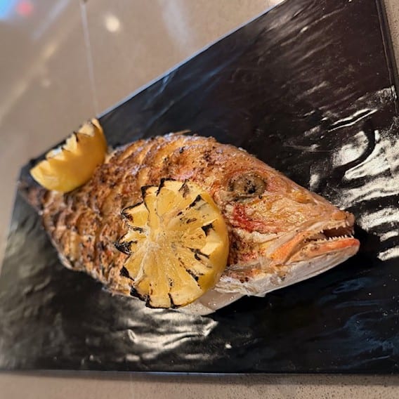 Vietnamese Grilled Red Snapper.