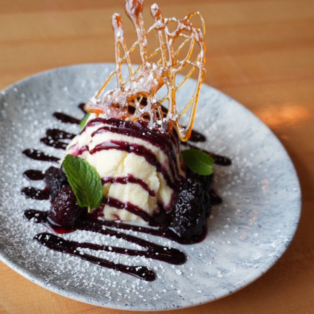 Crustless Cheesecake.