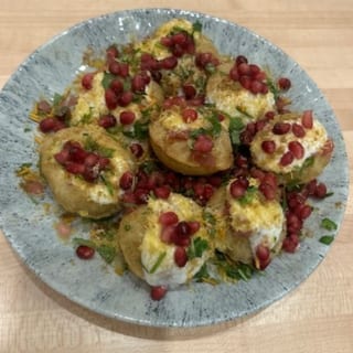 Crispy Potato Chaat